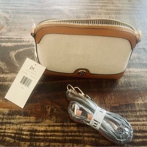 Jessica Moore Canvas Crossbody Bag